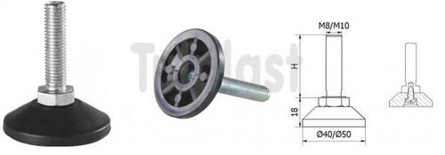 stopka regulacyjna obrotowo skręcana sr 03 fi 50 m8*50 778 - sl sr03 23 na Arena.pl