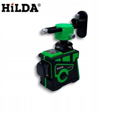HILDA POZIOMICA 3D 12 LINII LASER KRZYŻOWY SAMOPOZIOMUJĄCY NIWELATOR 2 AKU na Arena.pl