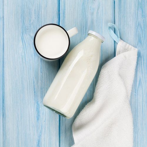 Butelka na Mleko Napoje Wodę Sok Lemoniadę do Mleka Napojów Szklana 1L na Arena.pl