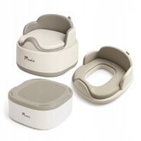 Wielofunkcyjny nocnik dla dzieci MOMINI 3w1 Softi beige