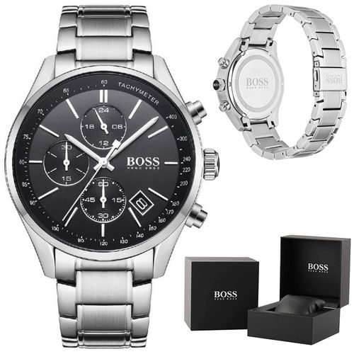 ZEGAREK MĘSKI HUGO BOSS 1513477 - GRAND PRIX (zh022c) + BOX na Arena.pl