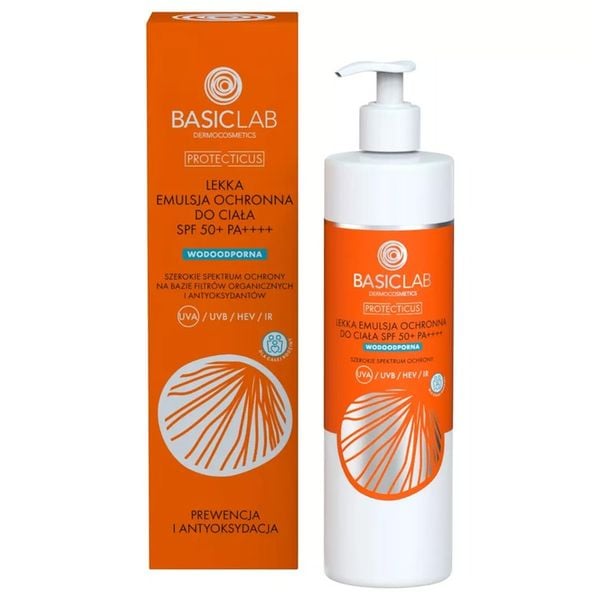Emulsja do opalania do całego ciała BasicLab zdjęcie 1