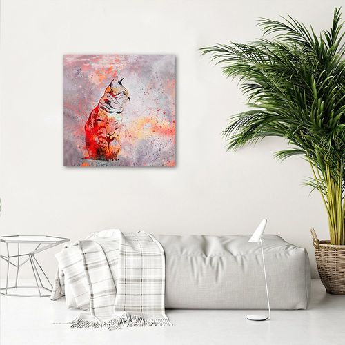 Deco Panel, Abstrakcyjny kot 40x40 na Arena.pl