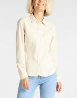 LEE 2 POCKET WORK SHIRT DAMSKA KOSZULA ECRU L45UIKNQ S