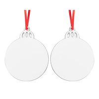 Dwustronna zawieszka z MDF-u do sublimacji - bombka