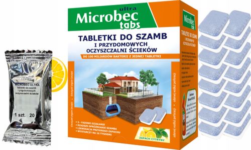 bros - microbec ultra - tabletka do szamb - 16 szt. na Arena.pl