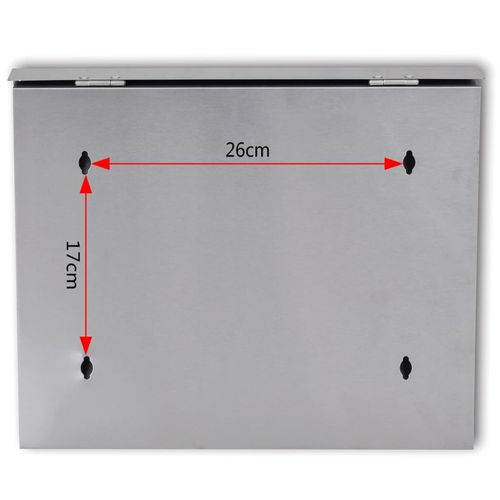 Skrzynka na listy ze stali nierdzewnej na Arena.pl