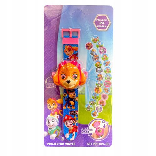 ZESTAW PSI PATROL WALKIE TALKIE + ZEGAREK Z PROJEKTOREM SKYE DLA DZIECI na Arena.pl
