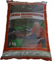 Ziemia Bełchatowska Torfowa Czarna 2 kg Wojziem