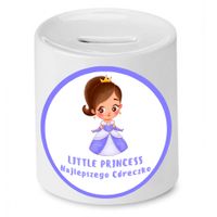 Skarbonka Córki Little Princess Najlepsza Córka Z Nadrukiem Ze Zdjęciem