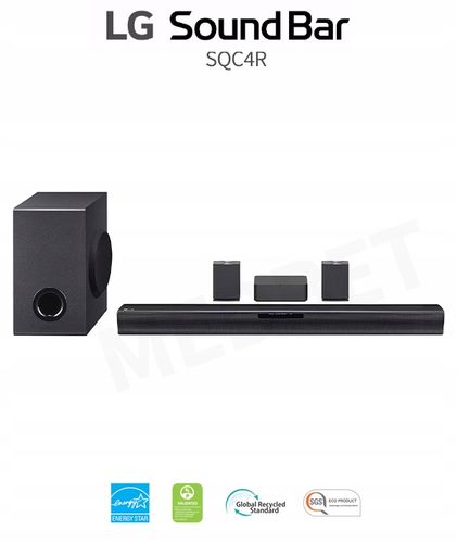 SOUNDBAR LG SQC4R 220W 4.1 BLUETOOTH USB TYLNE GŁOŚNIKI BEZPRZEWODOWY SUB na Arena.pl