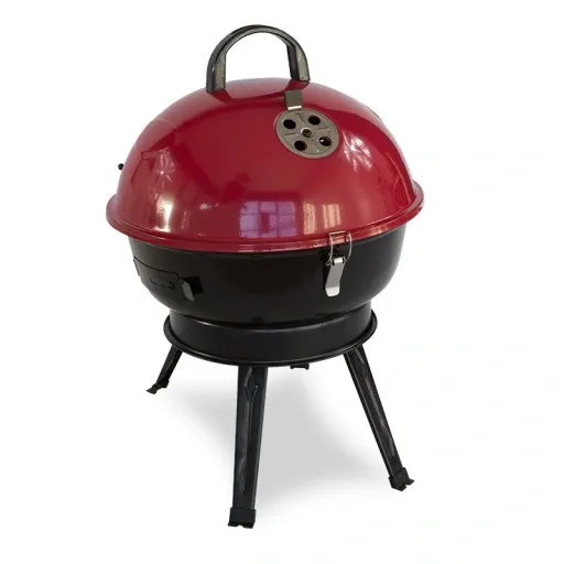 Grill okrągły, węglowy. Kompaktowy POKRYWA GW0114 zdjęcie 1