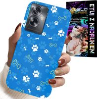 ETUI DO OPPO A79 5G - ŁAPKI KOŚCI PIES PATROL WZORY DLA DZIECI
