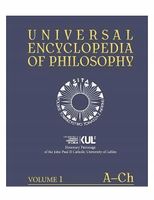 UNIVERSAL ENCYCLOPEDIA OF PHILOSOPHY VOLUME 1 A-CH PRACA ZBIOROWA