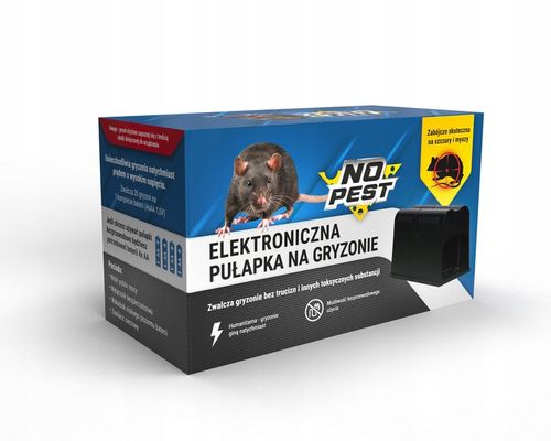 ELEKTRYCZNA PUŁAPKA NA SZCZURY MYSZY GRYZONIE NO PEST TUNELOWA NA na Arena.pl