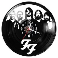 Zegar ścienny z płyty winylowej Foo Fighters 1573.14