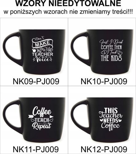 KUBEK CERAMICZNY Z GRAWEREM DO KAWY HERBATY 350 ML z imieniem prezent na Arena.pl