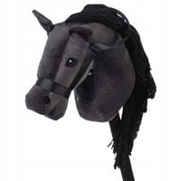 HOBBY KOŃ NA PATYKU KIJU ZABAWKA GŁOWA KONIA HORSE KONIK Z GRZYWĄ DŹWIĘK
