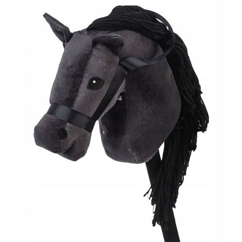 HOBBY KOŃ NA PATYKU KIJU ZABAWKA GŁOWA KONIA HORSE KONIK Z GRZYWĄ DŹWIĘK na Arena.pl