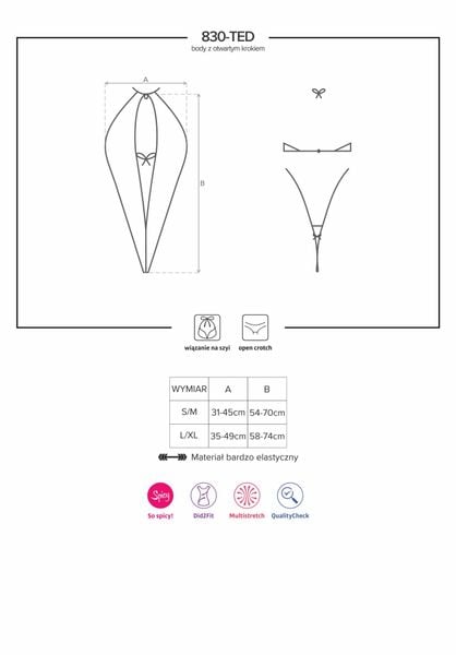 Bielizna-830-Ted-1 Body L/Xl zdjęcie 8