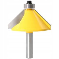 Frez do drewna skosów 45 stopni 48,62mm 25,4mm chwyt 8mm ukosowania