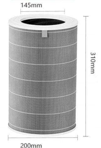 Filtr do Xiaomi Smart Air Purifier 4 Lite AC-M17-SC, HEPA H13, na Arena.pl