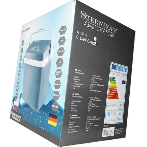 Lodówka Samochodowa Turystyczna 30L Granatowa na Arena.pl