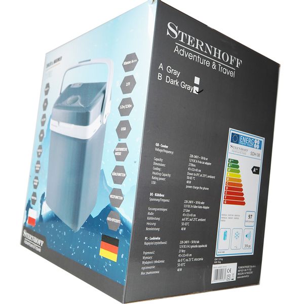 Lodówka Samochodowa Turystyczna 30L Granatowa zdjęcie 6