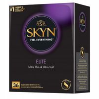 Prezerwatywy nielateksowe SKYN Elite ultracienkie uczucie jak bez 36