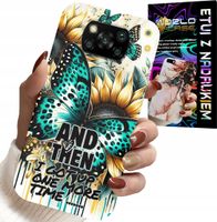 ETUI DO XIAOMI POCO X3 - AND THEN I GOT UP, KOBIECE WZORY + FOLIA