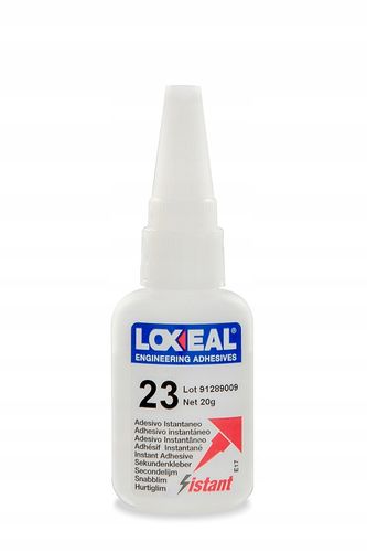 KLEJ CYJANOAKRYLOWY Z AKTYWATOREM RZADKI LOXEAL 23 20 g + 150 ml na Arena.pl