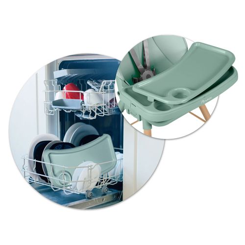 Krzesełko do karmienia Nukido Tilo zielone na Arena.pl