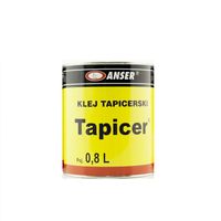 KLEJ TAPICERSKI TAPICER DO PIANEK TKANIN GUMY FILCU 0,8 L 0,63 KG