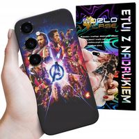ETUI CASE DO SAMSUNG A15 4G -AVENGERS IRON MAN SPIDERMAN KAPITAN