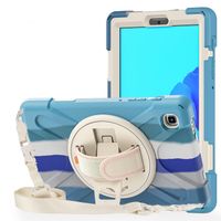 Etui do Samsung Galaxy Tab A7 10.4” z Paskiem na Ramię Niebieskie