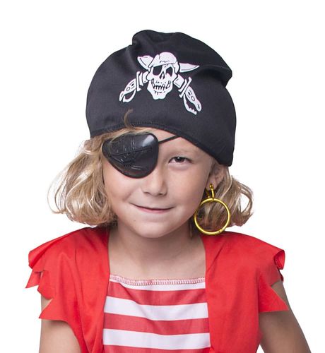 Zestaw piracki opaska piracka na oko i kolczyk na Arena.pl