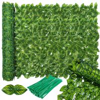 SZTUCZNY ŻYWOPŁOT BLUSZCZ na ogrodzenie balkon ścianę 5 m x 50 cm