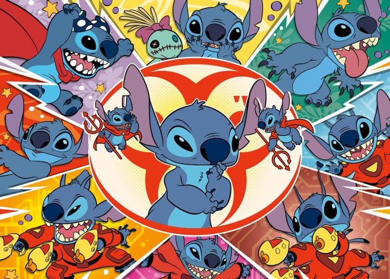Puzzle 100 elementów Disney Stitch zdjęcie 2