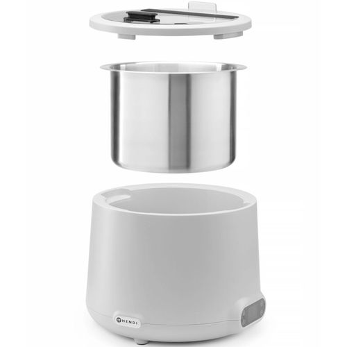 Kociołek termos elektryczny do zupy 35-85 C 8 l 500 W - biały na Arena.pl