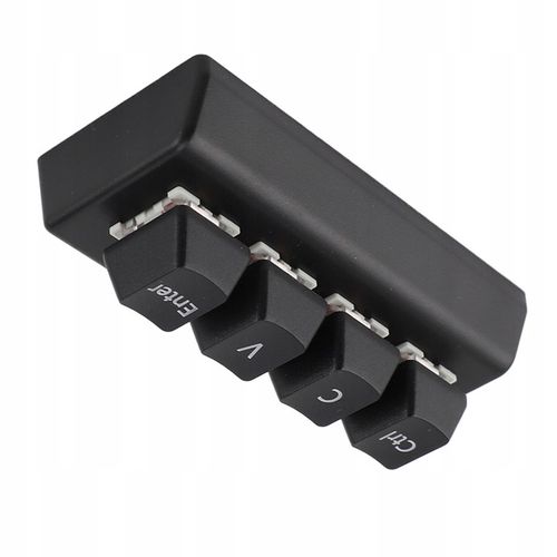 PROGRAMOWALNA KLAWIATURA MECHANICZNA USB 4 KLAWISZE MINI na Arena.pl