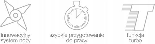 BLENDER RĘCZNY MIKSER WIELOFUNKCYJNY ELDOM BL220 TURBO 1200W +AKCESORIA na Arena.pl