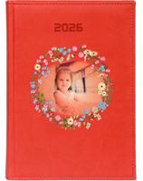KALENDARZ A5 2026 DZIENNY KSIĄŻKOWY Z NADRUKIEM UV Z TWOIM ZDJĘCIEM