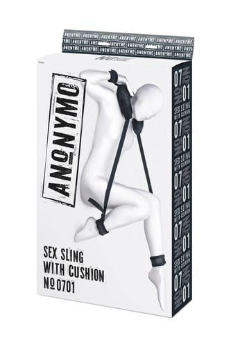 anonymo fixing sling with pillow, velour, black, 127 cm na Arena.pl