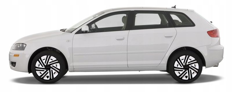 KOŁPAKI 15'' AUDI B3 B4 A1 A2 A3 A4 A5 BIAŁE CKB zdjęcie 5