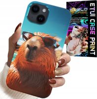 ETUI DO IPHONE 14 PLUS - SŁODKA KAPIBARA, CAPIBARA CASE + SZKŁO