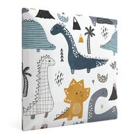 PANELE TAPICEROWANE Z NADRUKIEM DLA DZIECI NA ŚCIANĘ 30x30cm