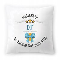 Poduszka Dla Dj'a Dja Dj Na Urodziny Prezent Z Nadrukiem Ze Zdjęciem
