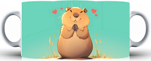 Kubek ceramiczny Kapibara na Arena.pl