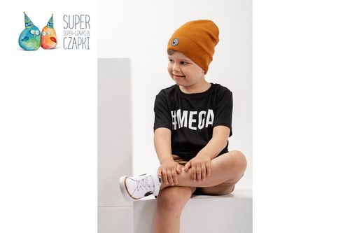 Jamiks RICK czapka na wiosnę dla chłopca szara 52-54 na Arena.pl