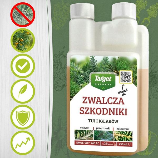 TARGET EMULPAR 940 EC TUJA I IGLAKI 250 ml zdjęcie 1